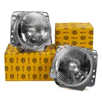 2x HELLA 1A8004190-101 H4/T4W Hauptscheinwerfer Scheinwerfer f&uuml;r VW Golf 2 links + rechts
