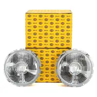 2x HELLA 1A8003060551 HALOGEN H4 Scheinwerfer f&uuml;r VW Golf 1 K&auml;fer ab 08.1973 Bulli Caddy