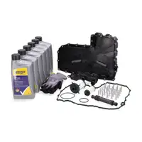 HENGST Getriebefilter Satz DSG 7-Gang + 6L Getriebe&ouml;l f&uuml;r AUDI A4 B9 A6 C7 C8 Q5 8RB GUB
