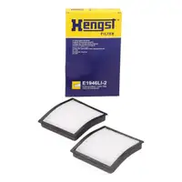 HENGST E1946LI-2 Innenraumfilter Pollenfilter Satz f&uuml;r BMW 3er Compact E36 64312339892