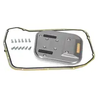 HENGST Getriebefilter Satz + 7L FUCHS Getriebe&ouml;l f&uuml;r AUDI A4 B8 A5 A6 C7 A7 Q5 8RB 8HP55