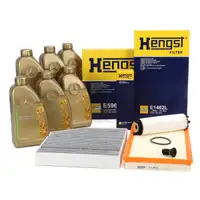 HENGST Filterset + 6L ORIGINAL 0W20 f&uuml;r MB 229.71 MERCEDES C-Klasse W206 M254 bis 06.2022