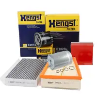 HENGST Filterset Filterpaket 4-tlg f&uuml;r RENAULT Megane 3 1.9 dCi 131 PS