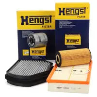 HENGST Filterset 4-tlg f&uuml;r MERCEDES E-Klasse W210 E200/220/250/290/300D OM602/604/605/606