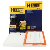 HENGST Filterset 4-tlg f&uuml;r MERCEDES-BENZ Viano Vito/Mixto W639 CDI 3.0 204/224 PS OM642