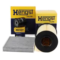 HENGST Filterset Filterpaket 3-tlg f&uuml;r FORD Focus 2 MK2 1.8 TDCi 115 PS ab 04.2007