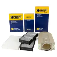 HENGST Innenraumfilter + Luftfilter f&uuml;r MERCEDES M-Klasse GLE W166 250 CDI/BlueTEC/d OM651