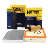HENGST Filterset Filterpaket 4-tlg f&uuml;r BMW X3 G01 X4 G02 xDrive30d xDriveM40d B57