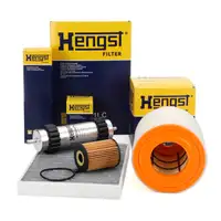HENGST Filterset Filterpaket 4-tlg f&uuml;r AUDI A6 (C8) A7 (4K) 30/35/40 TDI 136-204 PS