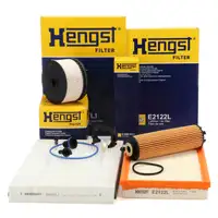 HENGST Filterset 4-tlg für MERCEDES V-Klasse Vito Marco Polo W447 OM654 mit HENGST-System