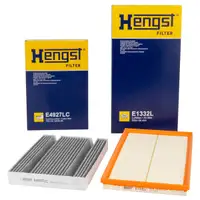 HENGST Innenraumfilter + Luftfilter f&uuml;r MERCEDES V-Klasse Vito Marco Polo W447 OM622 OM651