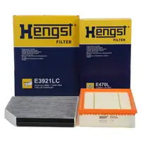 HENGST Innenraumfilter + Luftfilter f&uuml;r FORD Transit V363 2.2 TDCi mit Heckantrieb/Allrad