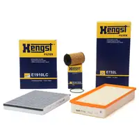 HENGST Filter-Set f&uuml;r AUDI Q7 4LB 3.0 TDI quattro 204/240/245 PS 2007-2015