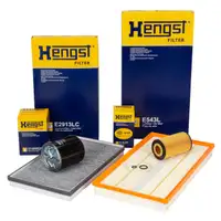 HENGST 4-Piece Filter Set for Mercedes Viano 2.0/2.2 CDI, Vito/Mixto 109/111/115 CDI OM646