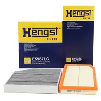 HENGST Innenraumfilter + Luftfilter f&uuml;r MERCEDES W205 S205 C257 W213 S213 X253 M264 M274