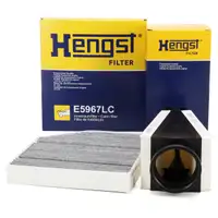 HENGST Innenraumfilter + Luftfilter f&uuml;r MERCEDES-BENZ C-Klasse W205 S205 C205 A205 OM651