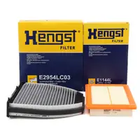 HENGST Innenraumfilter + Luftfilter f&uuml;r MERCEDES W204 S204 C204 W212 S212 C207 A207 M274