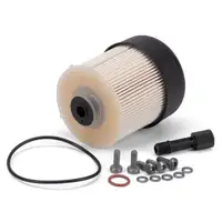 HIRSCHER Filterset 4-tlg + 5L WOLF 5W30 C4 f&uuml;r RENAULT Clio 4 Captur 1 DACIA 1.5 dCi