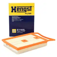 HENGST E1165L Luftfilter f&uuml;r AUDI A1 SEAT Ibiza 4 SKODA Fabia 3 Rapid Polo 6R 6C 1.4 TDI
