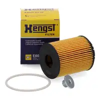 HENGST E60HD110 Ölfilter + Schraube FIAT 500 500L 500X Doblo Panda Punto Tipo 1.3 DIESEL
