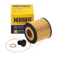 HENGST E37HD84 Oil Filter + Screw for VW Polo 4, 5; Ibiza 3, 4; Fabia 1, 3; Rapid; Roomster 1.2