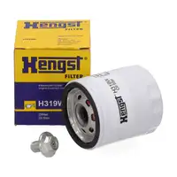 HENGST H319W &Ouml;lfilter + Schraube f&uuml;r FORD Focus 4 2.3 ST Galaxy Mondeo S-Max 2.0 EcoBoost
