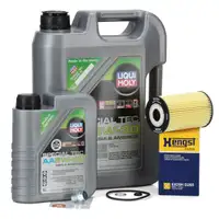 6L LIQUI MOLY Motor&ouml;l SPECIAL TEC AA 5W30 + HENGST &Ouml;lfilter f&uuml;r HYUNDAI KIA 1.4-1.6 CRDi