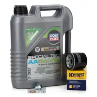 5L LIQUI MOLY Motor&ouml;l &Ouml;l SPECIAL TEC AA 5W30 + HENGST &Ouml;lfilter f&uuml;r HYUNDAI KIA MAZDA
