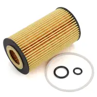 HENGST Filterset 4-tlg + 7L ORIGINAL 5W30 MB 229.51 Motor&ouml;l MERCEDES W204 S204 CDI OM646