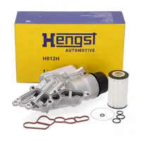 HENGST &Ouml;lfiltergeh&auml;use + Filter + Dichtung f&uuml;r MERCEDES W203 W204 W212 W639 M272 M273 M276