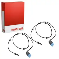 2x HERTH+BUSS ABS Wheel Speed Sensor for MERCEDES W176, W245, W246, C117, X117, X156 (rear)