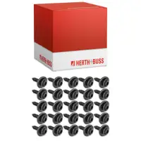 25x HERTH+BUSS Clips Halteclip Verkleidung f&uuml;r RENAULT Clio 4 Captur 1 Laguna 1 Zoe BFM