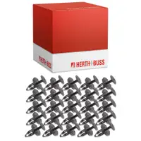 25x HERTH+BUSS Clips Halteclip Verkleidung f&uuml;r ABARTH ALFA ROMEO FIAT FORD JEEP