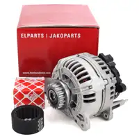 HERTH+BUSS Lichtmaschine 12V 150A + flexible Kupplungsmuffe f&uuml;r VW T5 Touareg 7L 2.5 TDI