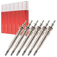 6x HERTH+BUSS ELPARTS Gl&uuml;hkerze f&uuml;r MERCEDES W210 S210 W463 W140 300D/Turbo-D OM606