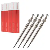 4x HERTH+BUSS ELPARTS Glow Plugs for CITROEN, FORD, LAND ROVER, and PEUGEOT 2.2 Diesel