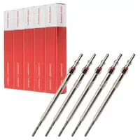 5x HERTH+BUSS ELPARTS Gl&uuml;hkerze f&uuml;r VOLVO C30 C70 S40 S60 V50 V70 XC60 XC70 XC90 2.4 D/D5