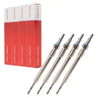 4x HERTH+BUSS ELPARTS Glow Plug for MERCEDES W204, S204, W211, S211, 200CDI, 220CDI, OM646