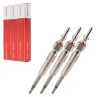 3x HERTH+BUSS ELPARTS Gl&uuml;hkerze f&uuml;r AUDI A2 8Z0 ab 09.2003 SEAT Ibiza 3 6L1 1.4 TDI