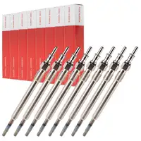 8x HERTH+BUSS ELPARTS Glow Plug for MERCEDES W211, W463, W163, W220 400CDI 250/260 hp OM628