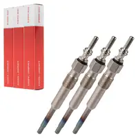 3x HERTH+BUSS Gl&uuml;hkerze f&uuml;r VW Polo 9N Fox Lupo Arosa Ibiza 3 Fabia 1 2 1.2/1.4 TDI