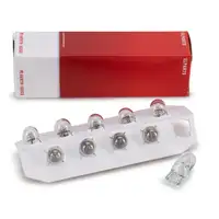 10x HERTH+BUSS ELPARTS Halogenlampe Gl&uuml;hlampe W5W 12V 5W W2,1x9,5d