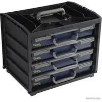 HERTH+BUSS ELPARTS 99994533 Rahmen Sortimentskasten + 4x Sortimentskasten 376x310x265mm