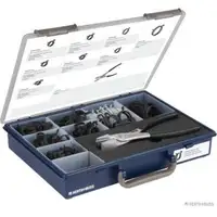 HERTH+BUSS ELPARTS 54268100 Sortiment Klemmschellen Schellen + Montagewerkzeug 65 Stück