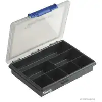 HERTH+BUSS ELPARTS 99994518 Sortimentskasten Kunststoff Schwarz 175x143x32mm 7 F&auml;cher