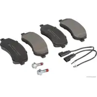 HERTH+BUSS JAKOPARTS Bremsbel&auml;ge + Warnkontaktsensor f&uuml;r FORD Transit/Tourneo vorne