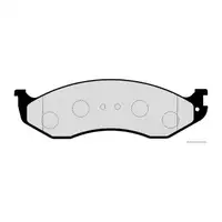 HERTH+BUSS JAKOPARTS Brake Pads for JEEP Grand Cherokee XJ Wrangler and KIA Carnival (Front)