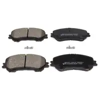HERTH+BUSS Brake Discs + Brake Pads for NISSAN Qashqai 2 J11 and X-Trail 3 T32 (Front)