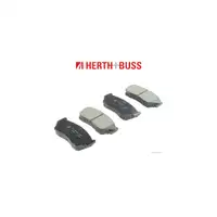 HERTH+BUSS JAKOPARTS Bremsbeläge für NISSAN Sunny 3 N14 100 NX B13 1.6 SR 90/102 PS vorne