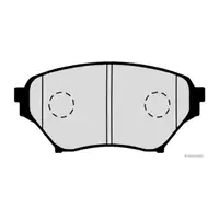 HERTH+BUSS JAKOPARTS Bremsbel&auml;ge f&uuml;r MAZDA Mx-5 2 NB 1.6 1.8 16V 110-146 PS vorne